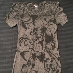 Short Sleeve Butterfly Sweater